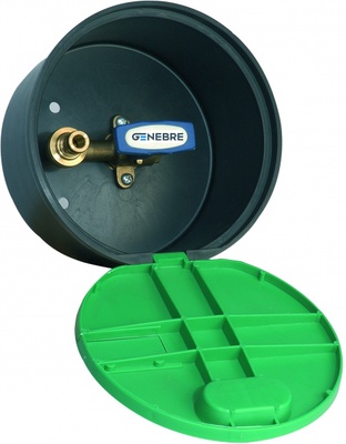 Caja Jardín - Válvula de Esfera Boca de Riego Vertical con Caja y Tapa 3/4'' x 3/4'' Caja Jardín - Válvula de Esfera Boca de Riego Vertical con Caja y Tapa 3/4'' x 3/4''